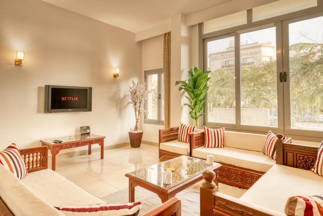 Spacious Garden Duplex Near Jw Marriott Apartamento Cairo